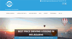 Desktop Screenshot of drivingschoolmelbourne.com